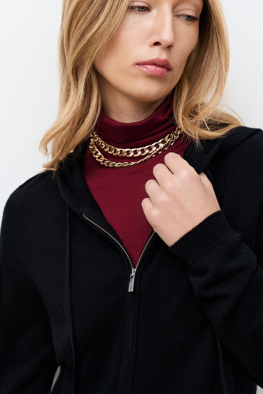 Vest Basila zwart vrouw