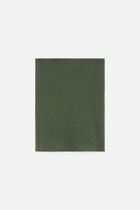 Mabel 100% cashmere scarf khaki green woman