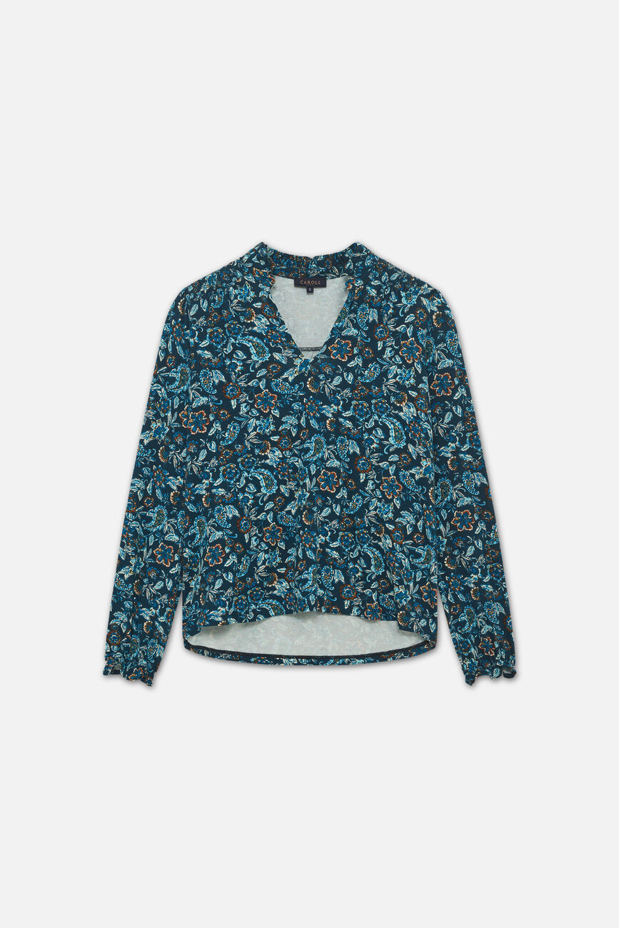 Tiltana t-shirt teal woman