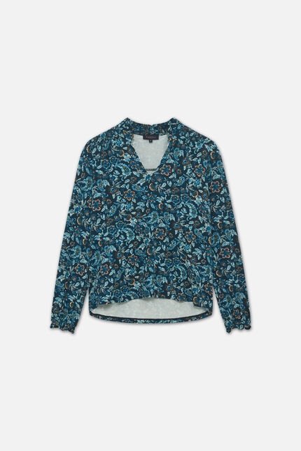 Tiltana t-shirt teal woman