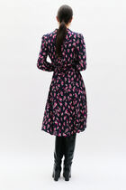 Rubby dress navy blue woman