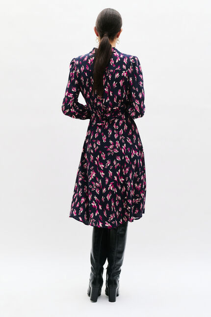 Robe Rubby bleu marine femme
