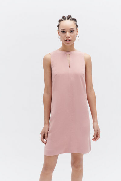 robe salome vieux rose femme