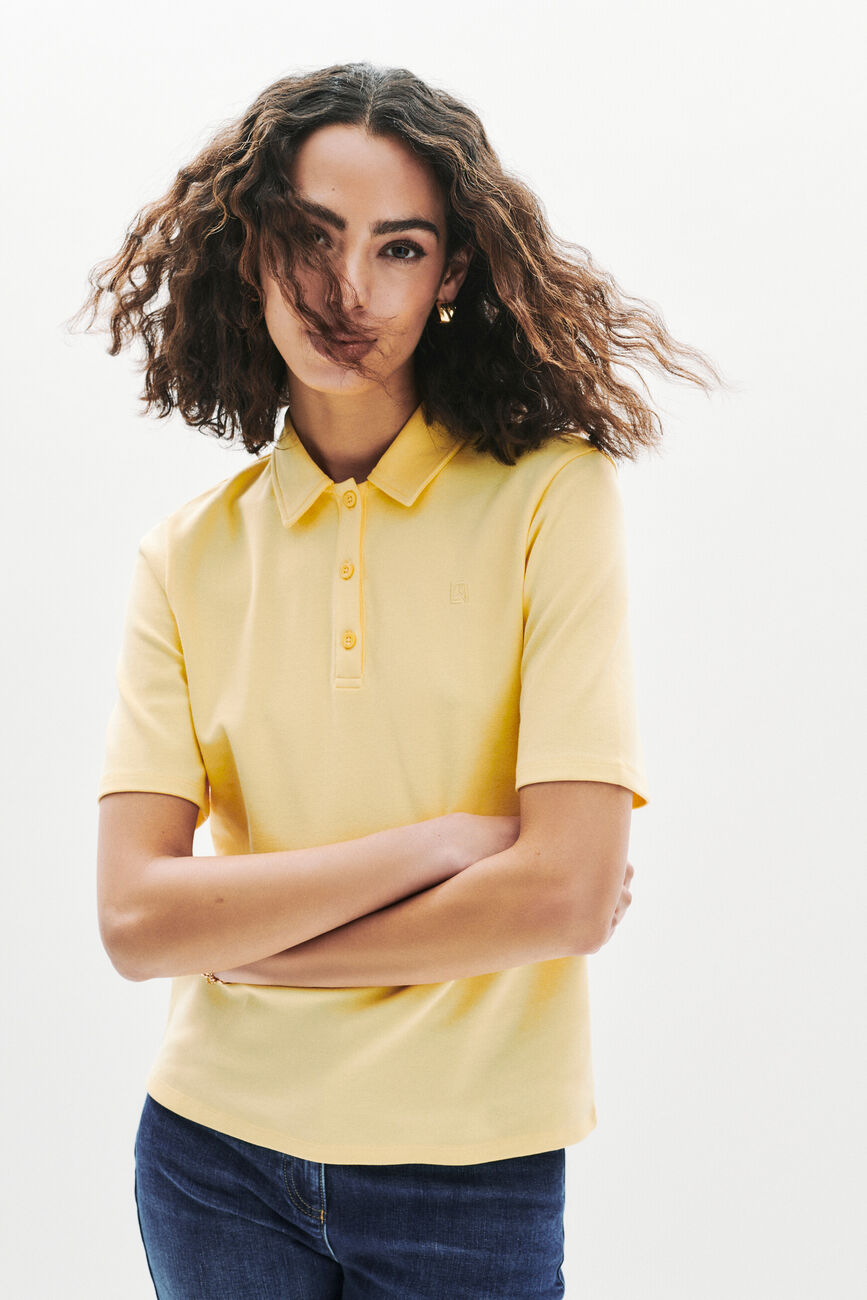 T-shirt Tcandy jaune citron femme