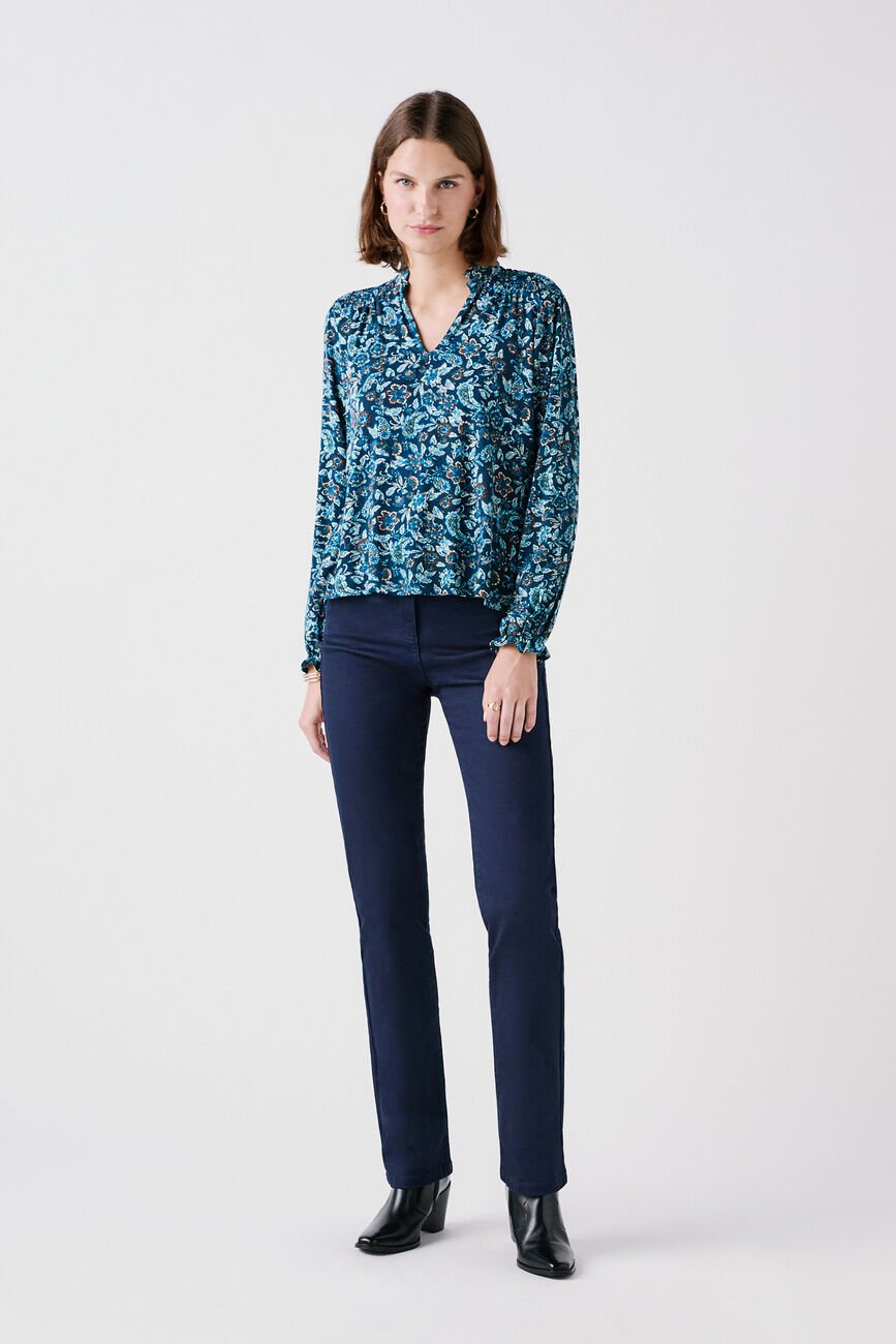 Tiltana t-shirt teal woman