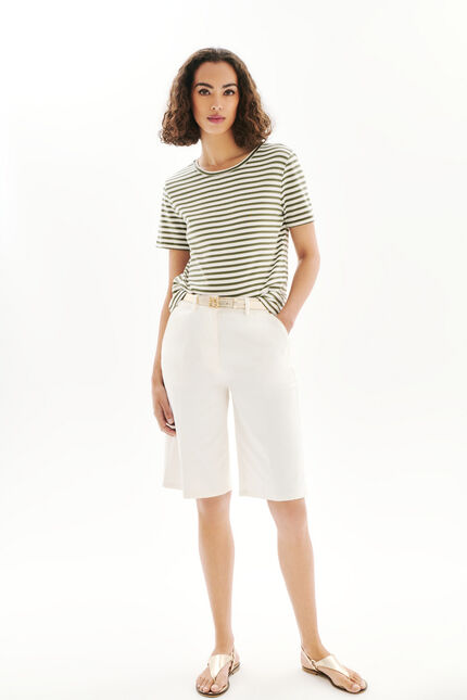 T-shirt Thea1 khakigrün damen