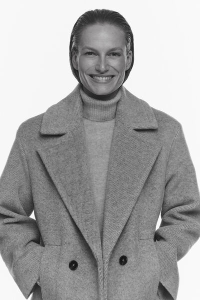 manteau numero 1 gris clair femme