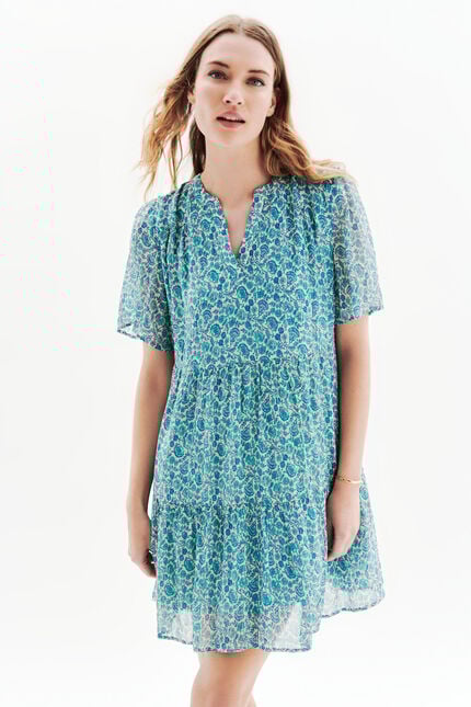 Robe Rpartyc2 bleu turquoise femme
