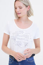 Sheila t-shirt white woman
