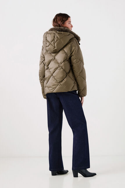 Manteau gavony taupe femme
