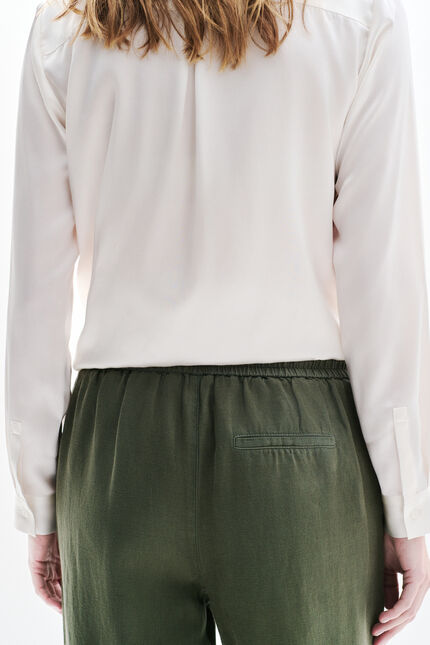 Pantalón ignace verde caqui mujer