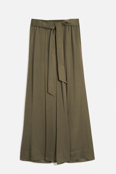 Pantalón Phenry verde oliva mujer
