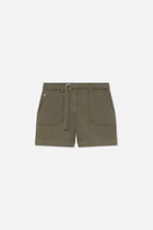 Shorts Sitano khaki green woman