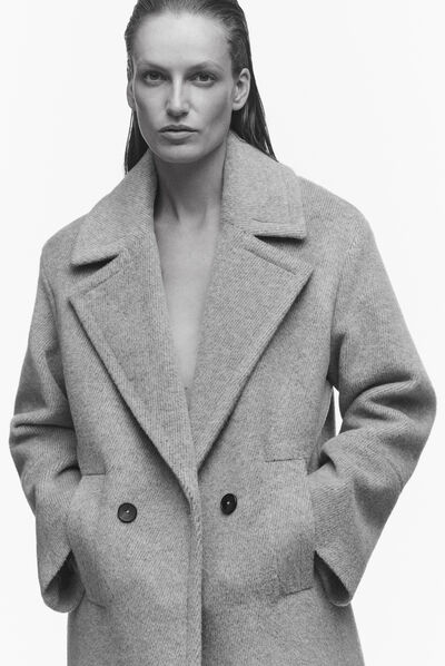 manteau numero 1 gris clair femme