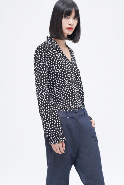 T-shirt tilta noir femme