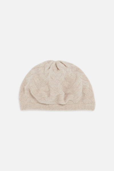 Beret berra beige femme