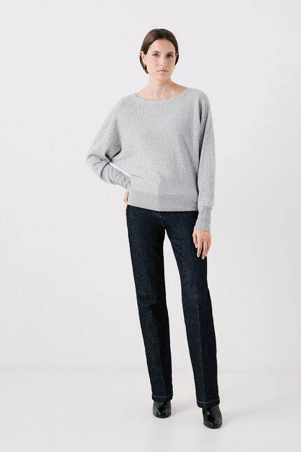 Pull miu2 gris clair femme