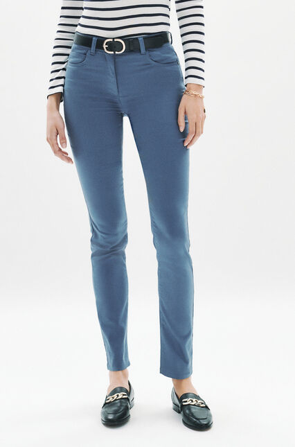 Pantalon Tomj bleu femme
