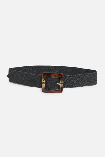 ceinture iris noir femme