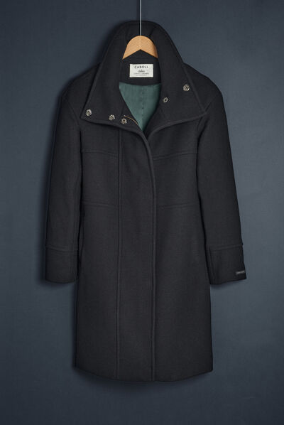 manteau edgar bleu marine femme