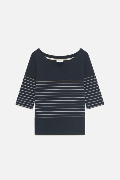 maglietta tolympia blu navy donna Maglietta tolympia blu navy donna