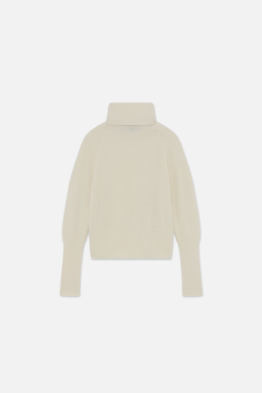 Mwarren Made in Italy sweater ivory woman