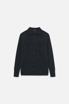 Mpatty sweater made in Italy dark grey woman