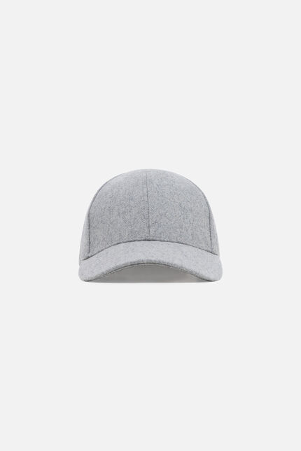 Casquette Boston gris clair femme