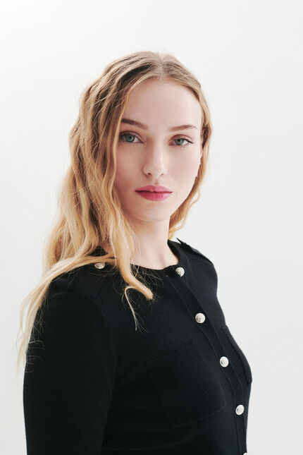 Pull Marjorie noir femme
