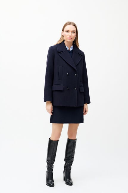 Cappotto Gabane blu navy donna