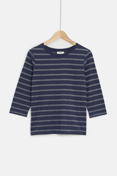 t-shirt clotilde bleu marine femme