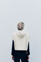 Giboulee coat ivory woman
