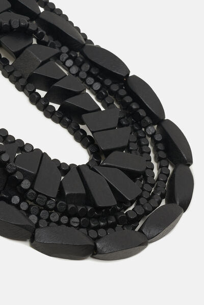 collier tristan noir femme