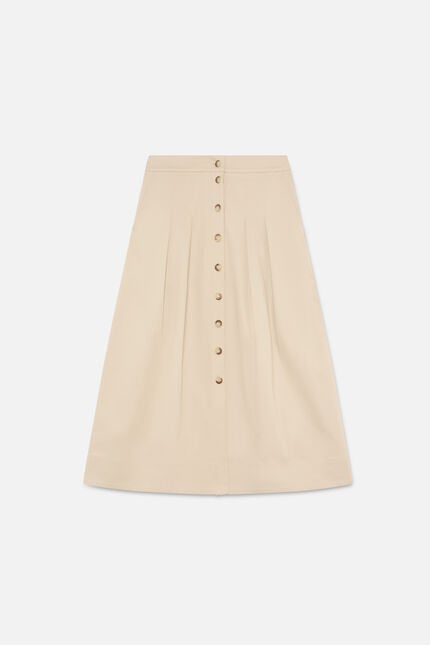 Jupe Johanna taupe femme