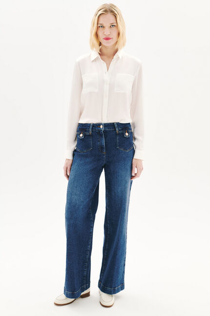 Pantalon Pietrodenim denim stone femme
