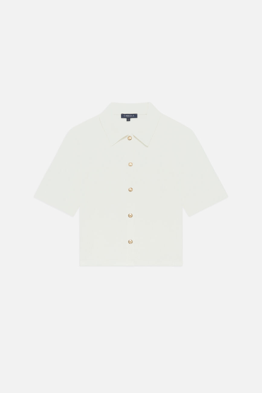 Camiseta Tobias crudo mujer