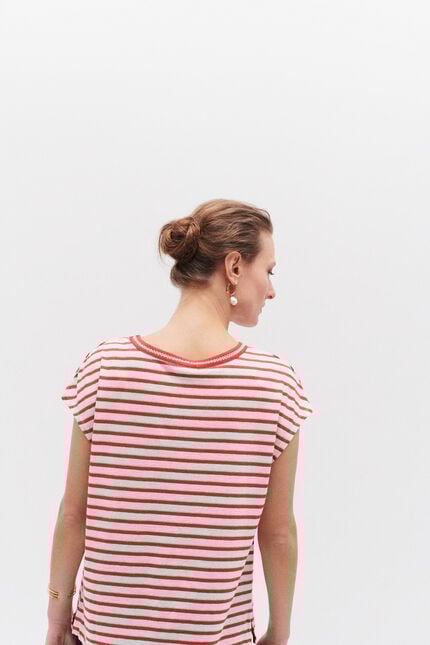 t-shirt zoe rouge femme
