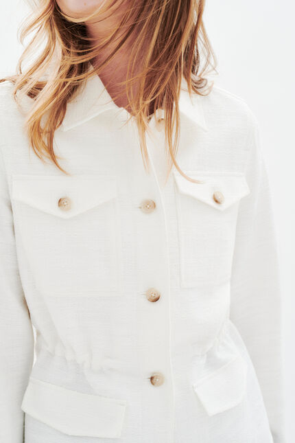 Veste Grace2 ecru femme