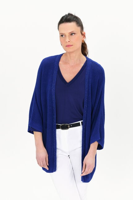 Pull marinella bleu turquoise femme