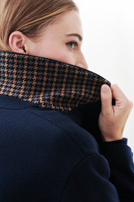 marineblauw vrouw