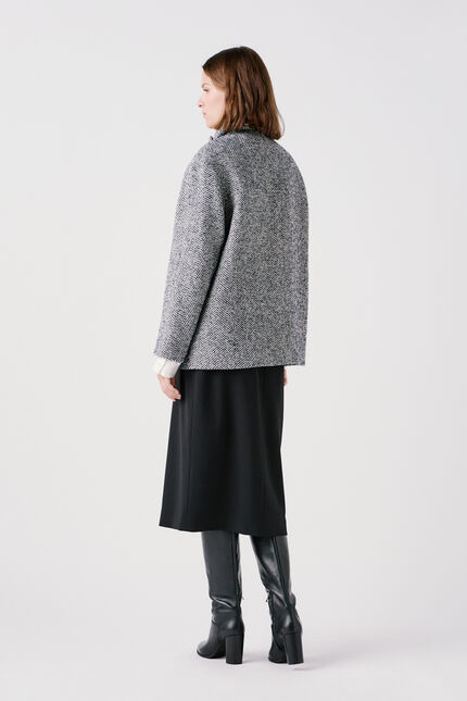 Manteau Gomain noir femme
