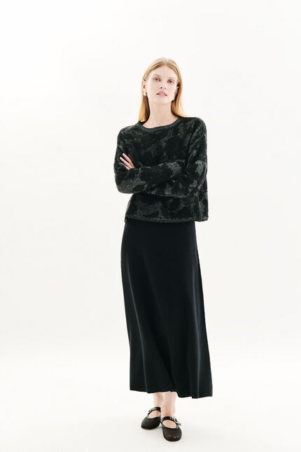 Pull Mflorentine noir femme