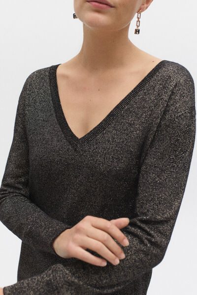 robe heather noir femme