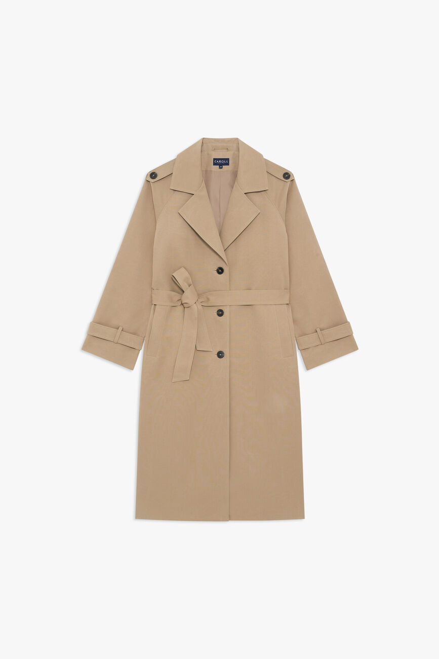 Trench Gato beige fonce femme