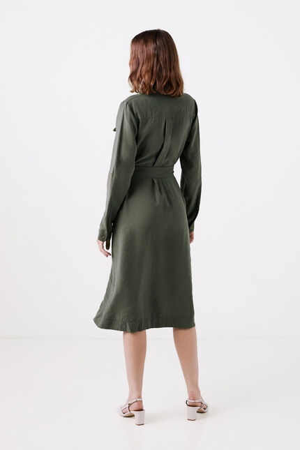 Kleid ralyson khakigrün damen