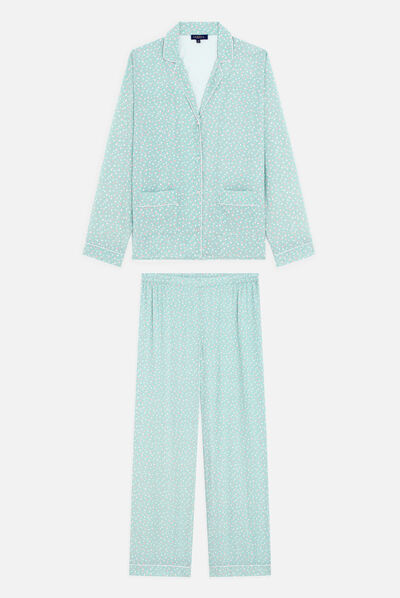 Pyjama axel vert clair femme