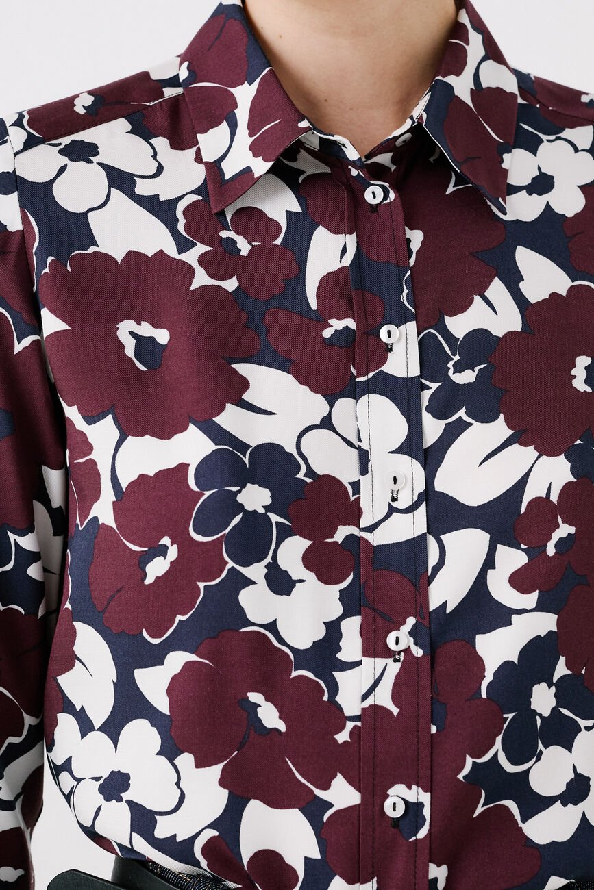 cessy1 shirt burgundy woman