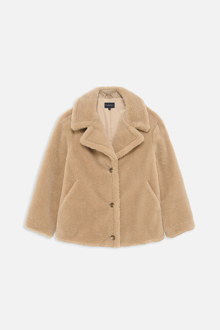 Cappotto Gargouille cammello donna