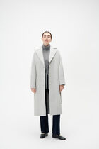 Gapitre coat light grey woman