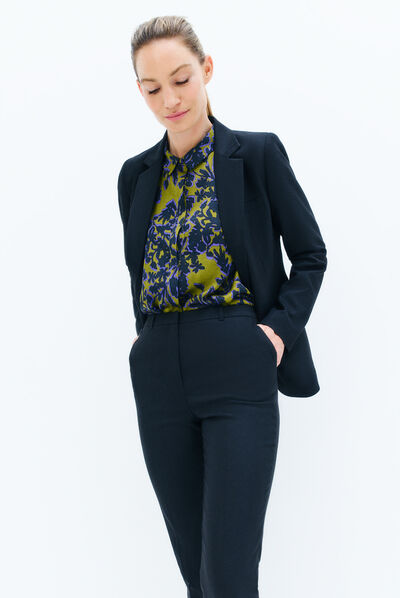 pantalon cesar noir femme